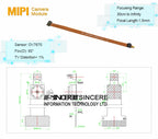 Customized professional 0.3mp VGA infrared cmos camera module ov7670 sensor raspberry pi esp32 0v7670