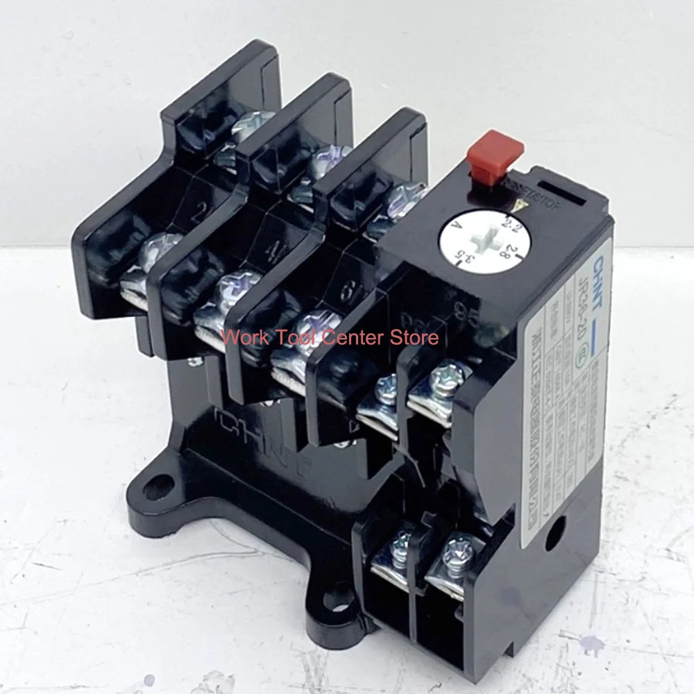 Original Chint Smart Relay Module Thermoregulator JR36-20/63/160 Adjustable Current Thermal Overload Protector Phase Control