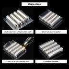 1m/5m Clear PVC Heat Shrink Tube Width 50mm ~ 500mm 18650 Lipo Battery Pack Insulated Cable Sleeve Protection Battery Film Wrap