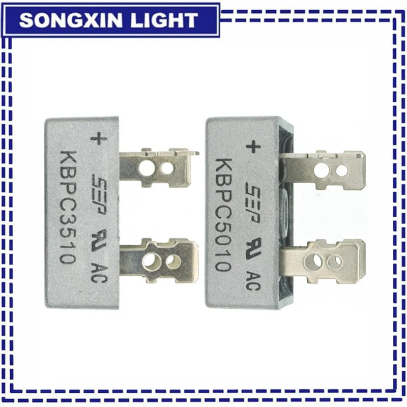 KBPC1510 KBPC2510 KBPC3510 KBPC5010 15A 25A 35A 50A 1000V Diode Bridge Rectifier kbpc5010