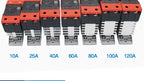 LCTC Solid State Relay 10A25A40A60A80A100A120A DIN Installation DC to AC AC to AC DC to DC Single-phase SSR With Radiator