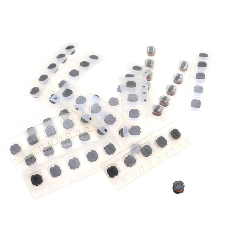 26/39/65/50PCS SMD Power Inductor Kit CD32 CD43 CD54 CD75 2.2uH-470uH 2.2uH-220uH Wire Wound Chip Inductance Inductors Set 4R7