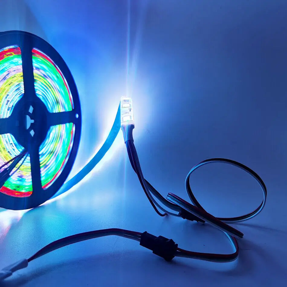 JST 4Pin RGB Extension Cable 22AWG SM Plug Male to Female Wire Connector Cable 0.5m 1m 2m 3m 5m