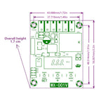 Voltage Relay Module Upper Lower Limit Detection Control Switch Off ON Over Voltage Protection Battery Charge Discharge Timing