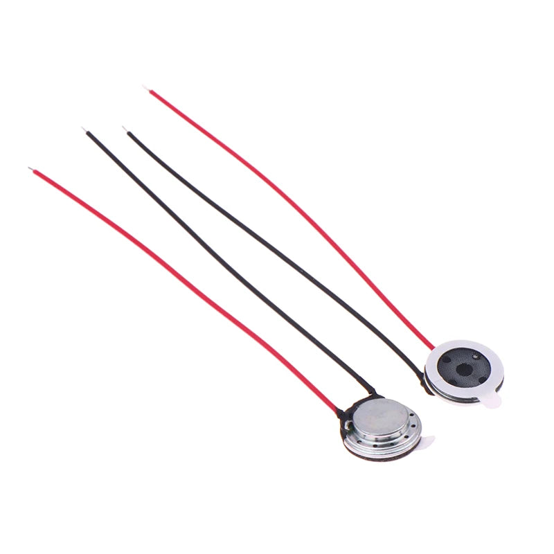 5/10Pcs 8 Ohm 0.5/1W Round Speaker 10mm Mini Ultra-thin Loudspeaker Horn For Mobile Phone Computer DIY Repair