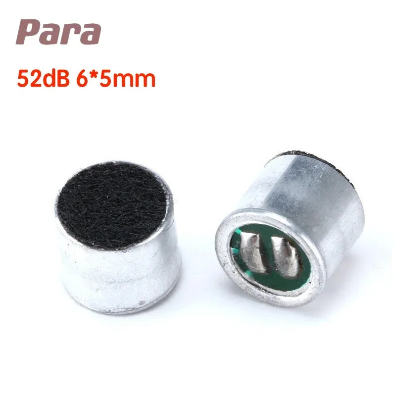 10PCS/LOT Microphone 6*5mm  6*2.2 9*7 4.5*2.2mm  MIC Condenser Electret Pickup 6x5mm 9x7mm 4.5x2.2mm 6x2.2mm MP3 Accessories