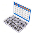 24Values 400PCS capacitor kit Aluminum Electrolytic SMD condensadores electrolíticos igmopnrq 1uF~1000uF 6.3V-50V with box kit