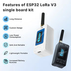 Heltec V3 LoRa 32 with Case ESP32-S3 SX1262 Meshtastic Meshcore Node 868MHz 915MHz OLED Display WiFi BLE IoT Kit