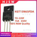 10/20/30PCS 100% Brand New and Quality KGF15N65FDA 15N65FDA TO-220F 15A 650V IGBT for Single-Tube Inverter