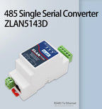 Promotion ZLAN5143D DIN Rail RS485 To Ethernet RJ45 Converter Server Device Modbus RTU TCP Gateway