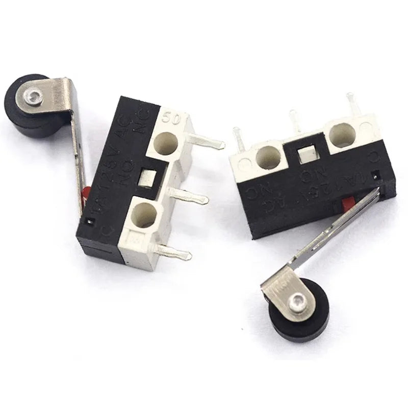 20/100/1000Pcs Micro Limit Switch Momentary Push Button Switch 1A 125V 3Pins SPDT Mouse Switch