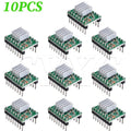 5-10PCS 3D Printer Parts StepStick A4988 DRV8825 Stepper Motor Driver With Heat sink Carrier Reprap RAMPS 1.4