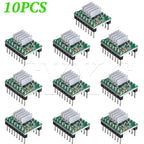 5-10PCS 3D Printer Parts StepStick A4988 DRV8825 Stepper Motor Driver With Heat sink Carrier Reprap RAMPS 1.4