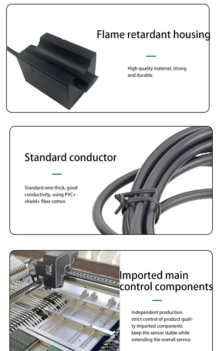 E2K-L13MC1 Pipeline Liquid Level Sensor NPN PNP 12-24VDC Capacitive Proximity Switch Sensor Detecting Liquid Level