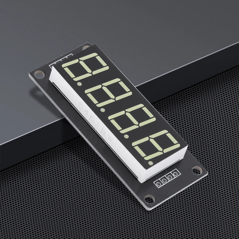 0.56 Inch Digital Display Module TM1637 Driver 4-Digit IC Display Module 7-segment 5V TM1637.h Display Multicolors for Arduino