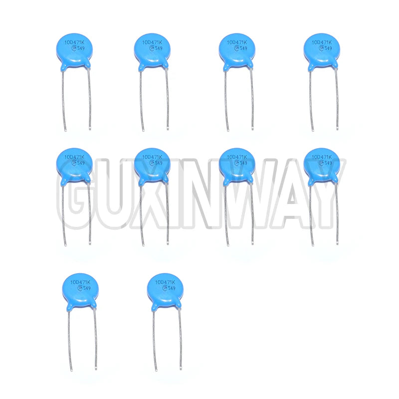 120PCS=12value*10PCS Varistor Resistor Assorted kit 5D471K 7D471K 7D431K 7D391K 10D471K 10D431K 10D391K 14D471K 14D431K 10D241K