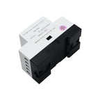 380V With LCD Backlight Display 3 Phase Din Rail Adjustable Under Over Voltage Protector Monitoring Sequence Protection Relay