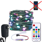 WS2812B RGBIC LED String 5M-20M Dream Color Party Christmas Lights Individually Addressable String Lights Waterproof USB DC DC5V