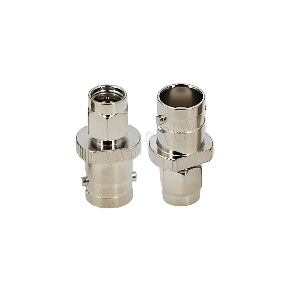 2pcs/lot Pure Copper BNC Male to SMA Female Adapter BNC Female to SMA Male SMA Female to BNC Female BNC-SMA-JJ/JK