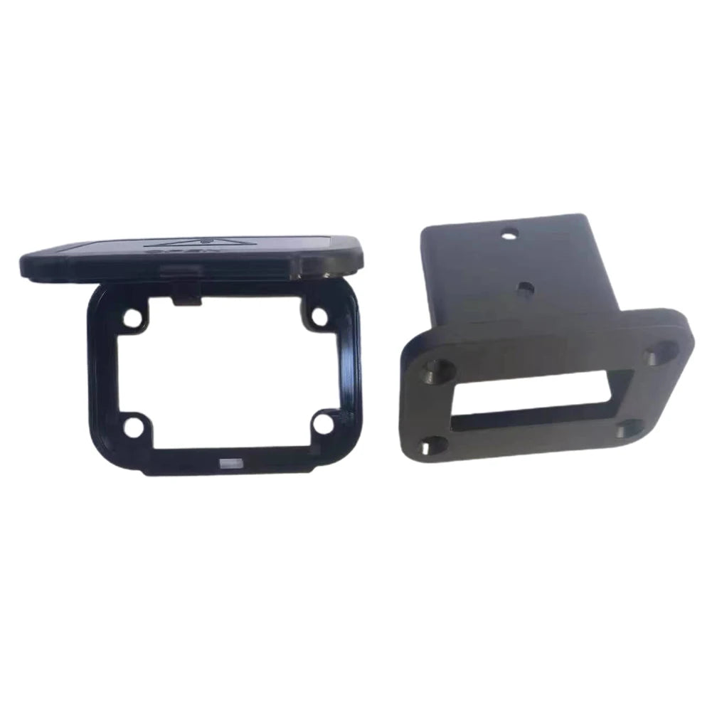 1/2Pcs For 50A For Anderson Plug Connector Flush Mount Bracket Panel Cover In-Line 50A Panel Connector Plug Bracket For Caravan