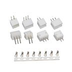 20 Sets JST ZH 1.5mm Pitch Wire-to-Board Connector Kit, Male/Female Housing & Terminals (2-10 Pin) for DIY Electronics