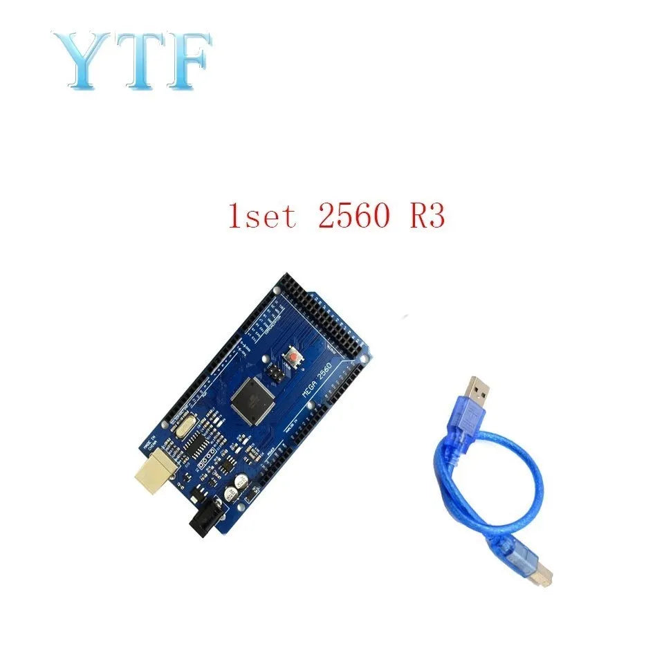 Mega 2560 R3 1pc RAMPS 1.4 control panel 5pcs DRV8825 or A4988 Stepper Motor Drive 3D Printer Parts