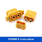 30A XT90NE Lithium Battery Charging Connector Wire Fixed Female Head Welded Type Gold-plating XT90 Terminal Male New Energy Plug