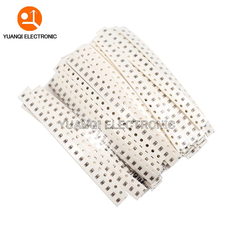 320PCS 720PCS 0603 0805 1206 SMD Capacitor Assorted Kit 16/36/50Values 1PF - 10UF Capacitance Set 100NF 0.1UF 1UF 2.2UF 4.7UF