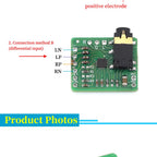 TPA6132 Balanced Headphone Amplifier Module Low Noise HIFI Stereo AMP DC 2.3-5.5V Differential Audio Amplifier Board