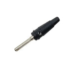 20Pcs 4mm Banana Plug Connectors Black And Red High Current Insulated Shrouded Stackable Screw Connection Probe