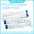 5PCS FPC FFC Ribbon Flexible Flat Cable7/9/11/13/15/17/19/21/23/25/27/29/31/33/35/37/39Pitch 0.5MM 1.0MM A-Type Wire Length