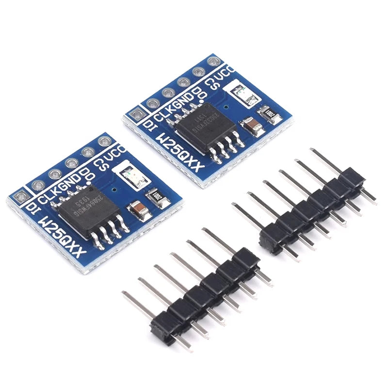 Snvi W25Q80 W25Q16 W25Q32 W25Q64 W25Q128 Large Capacity FLASH Storage Module SPI Interface BV FV STM32 Code