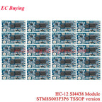 20Pcs/1pc HC-12 433Mhz SI4438 SI4463 Wireless Serial Port Module 1000m UART 3.3V/5V TTL Level With Antenna Bluetooth-compatible
