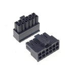 50pcs Micro-Fit 3.0 Connector Plug Receptacle Housing 2 Pin 4 6 8 10 12 14 16 18 20 22 24 CircuitsShell Power Cross 43025