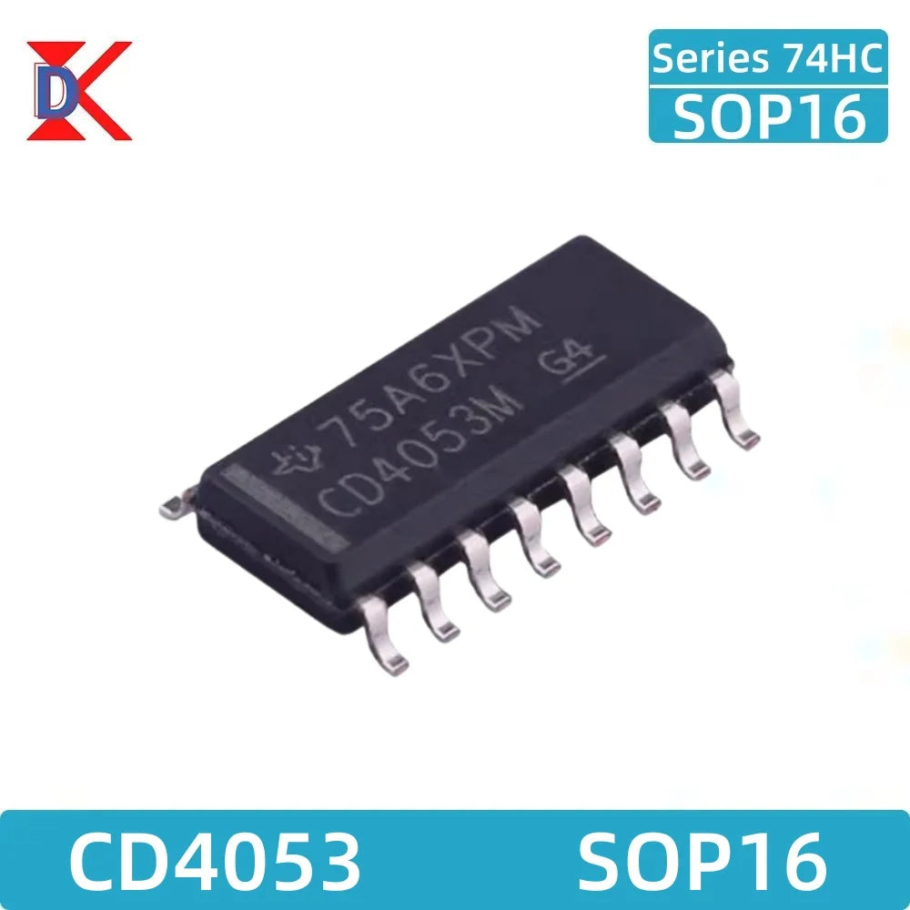 Logic gate IC chip 10PCS CD4011 CD4001 CD4094 CD4060 CD4069 CD40106 CD4051 CD4052 CD4053 CD4093 CD4013 CD4017 SOP14 SOP16