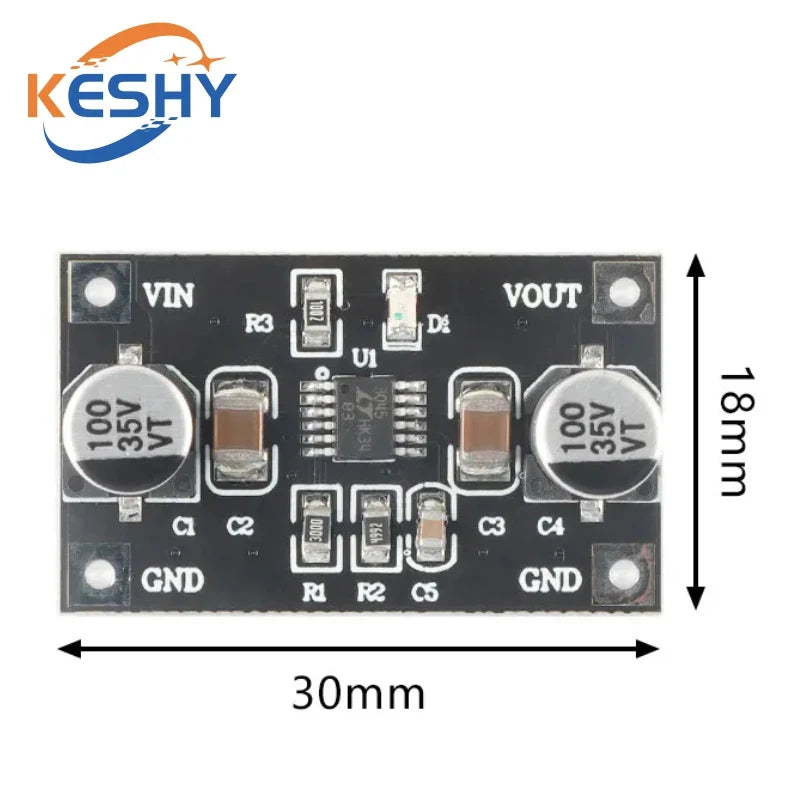 LT3045 Linear Voltage Rregulator Single Power Supply Module 3.3V 5V Buck Step Down Board RF Radio Frequency Low Noise Converter