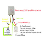 1-480Min Timer Adjustable Disconnect Delay Controller AC 110V 220V Power-ON Delay OFF Relay Switch 7A Output Current Relay Board