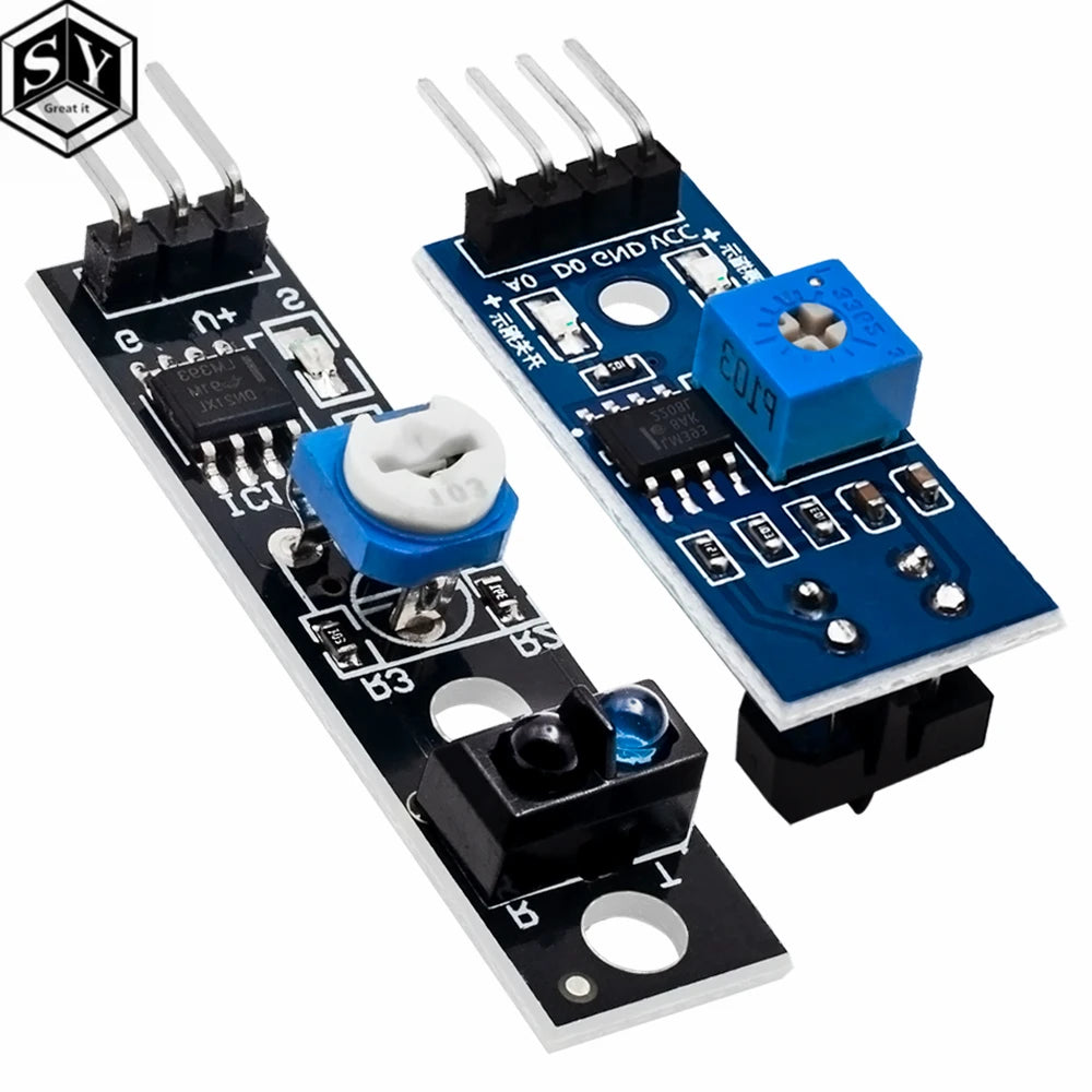 1 Channel TCRT5000 IR Photoelectric Switch Barrier Line Track Module Infrared Obstacle Avoidance Sensor For Arduino DIY