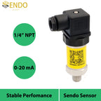 0 5V 0 10V pressure sensor transmitter 4 20ma 0-20mA signal 0.5 4.5V 40mpa 35kpa 5mpa 10 bar gauge 1/4 1/2" NPT thread hydraulic
