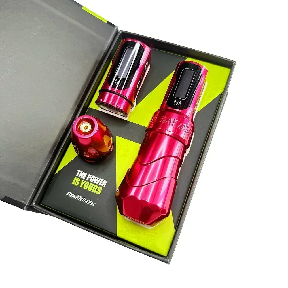 For FK Iron Flux Max New Style Popular Professional Wireless Rotary Tatoo Machine Pen 3.5mm,4.0mm,Stroke Art Home