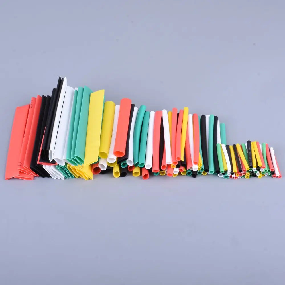 127-800pcs Heat-shrink Tubing Thermoresistant Tube Heat Shrink Wrapping Kit Electrical Connection Wire Cable Insulation Sleeving