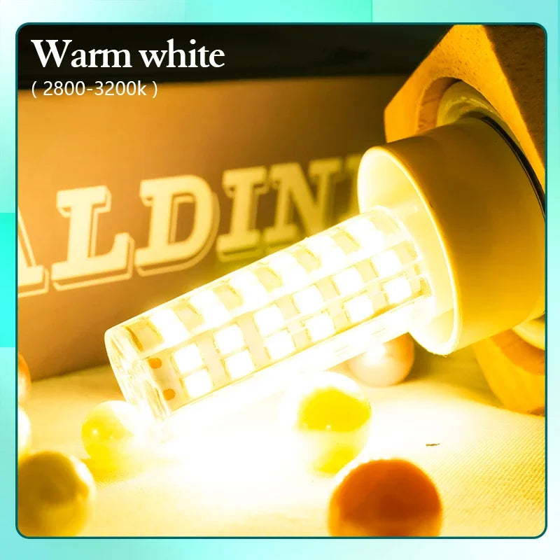 1-10pcs G9 LED Lamp Bulb AC 220V 3W 5W 9W 2835 SMD Ceramic Led Light for Chandelier Spotlight Replace Halogen Lamp