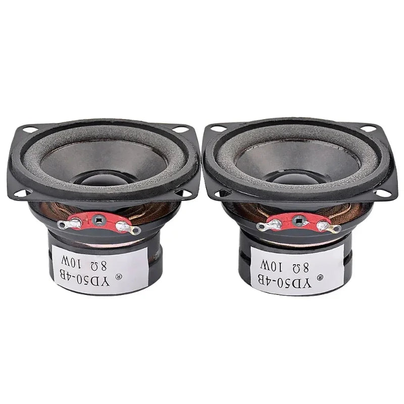 SOTAMIA 2Pcs 2 Inch Portable Audio Speaker 4 8 Ohm 10W Mini Full Range Loudspeaker DIY Multimedia Home Music Bluetooth Speaker