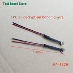 Test Board 1pcs USB Type-C Connector FPC 2Pin 3Pin W/ Resistor R1 Soft Flat Cable Male Charging Fast Wire Extention