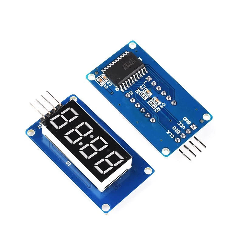 TM1637 4 Bits MAX7219 8 bit Digital LED Display Module 7 Segment 0.36Inch Clock RED Anode Tube Four Serial Driver