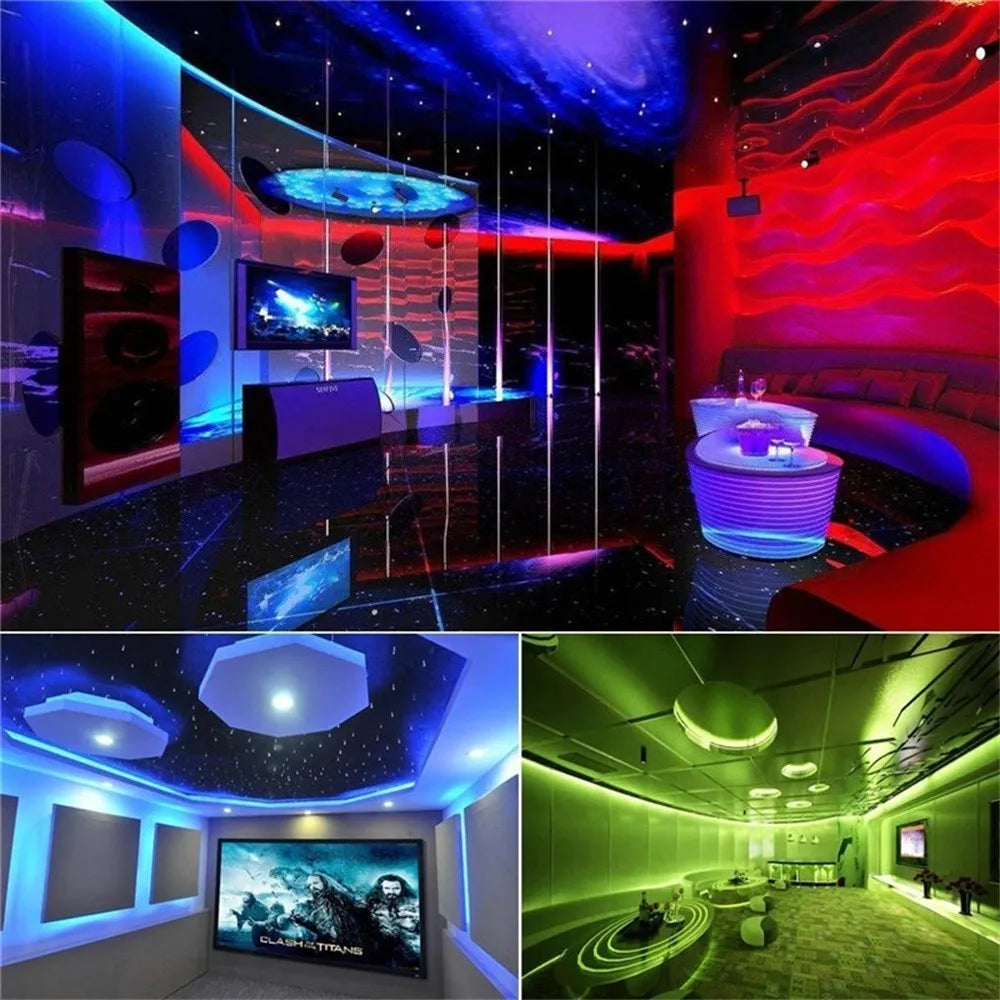 5M LED Strip Light 300 LEDs DC 12V RGB Red Green Blue Warm Cool White Flexible SMD 2835 Diode Ribbon Tape Lamp for Home Decor