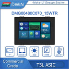 DWIN 4.3/7.0/10.1 DGUS2 Commercial Grade  HMI LCD Display Resistive Touch Screen With Shell Connect With PLC/Arduino/STM32