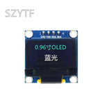 0.96 inch IIC Serial Yellow Blue White OLED Display Module 128X64 I2C SSD1306 12864 LCD GND VCC SCL SDA 0.96" for Arduino