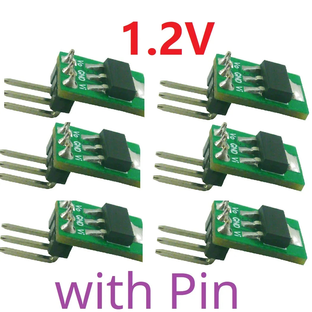 Tiny Out 1A 1.2V 1.8V 2.5V 3.3V 5V 80MV Drop Voltage 60uA Standby Step-Down Buck LDO Module Rep AMS1117 7805 for Arduino ESP32