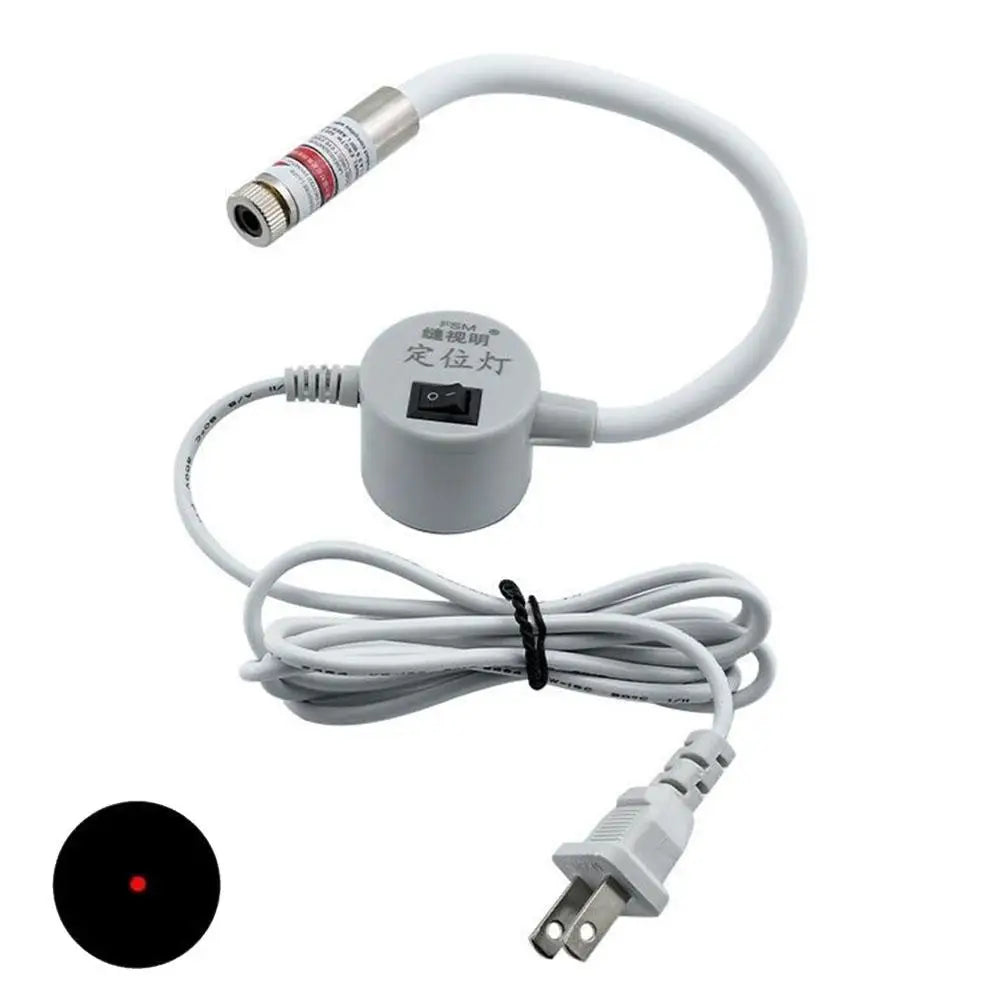 USB Red Laser Positioning Light Infrared Working Lamp Cutting with Magnetic Base DC5V Line/Cross/dot Sewing Machine Accessories